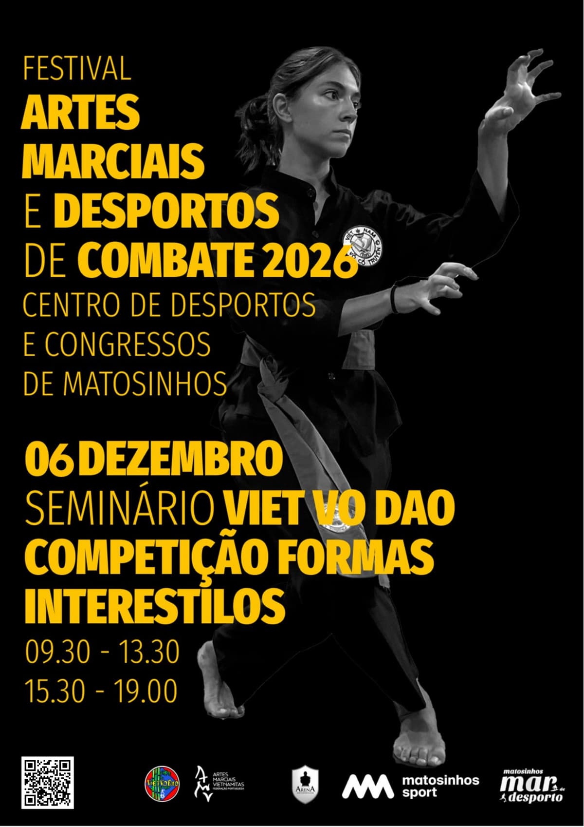 Cartaz Troféu dos Veneráveis 2026 - Festival de Artes Marciais